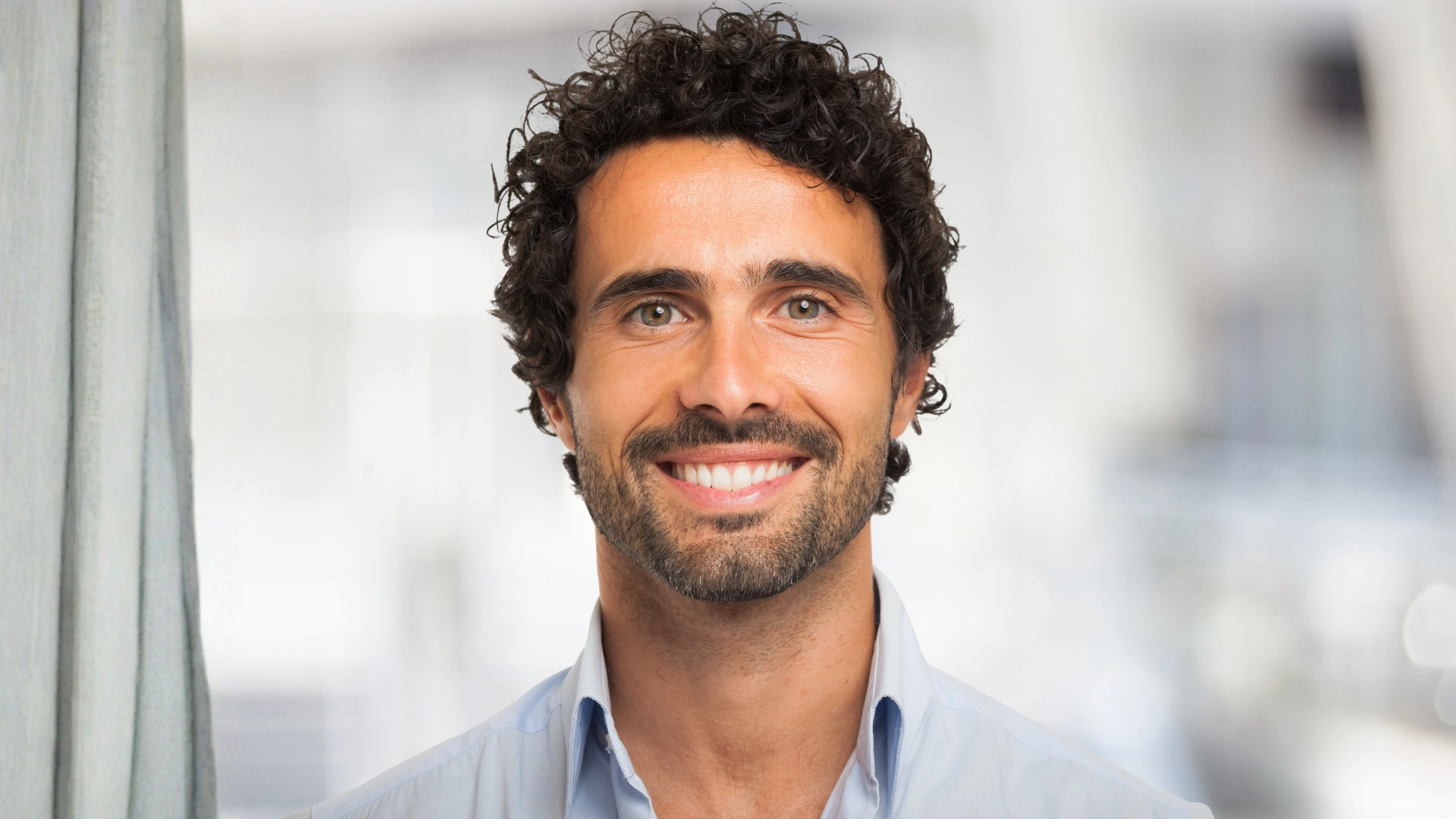 a smiling man